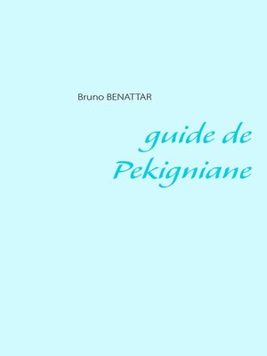 cover image of guide de Pekigniane